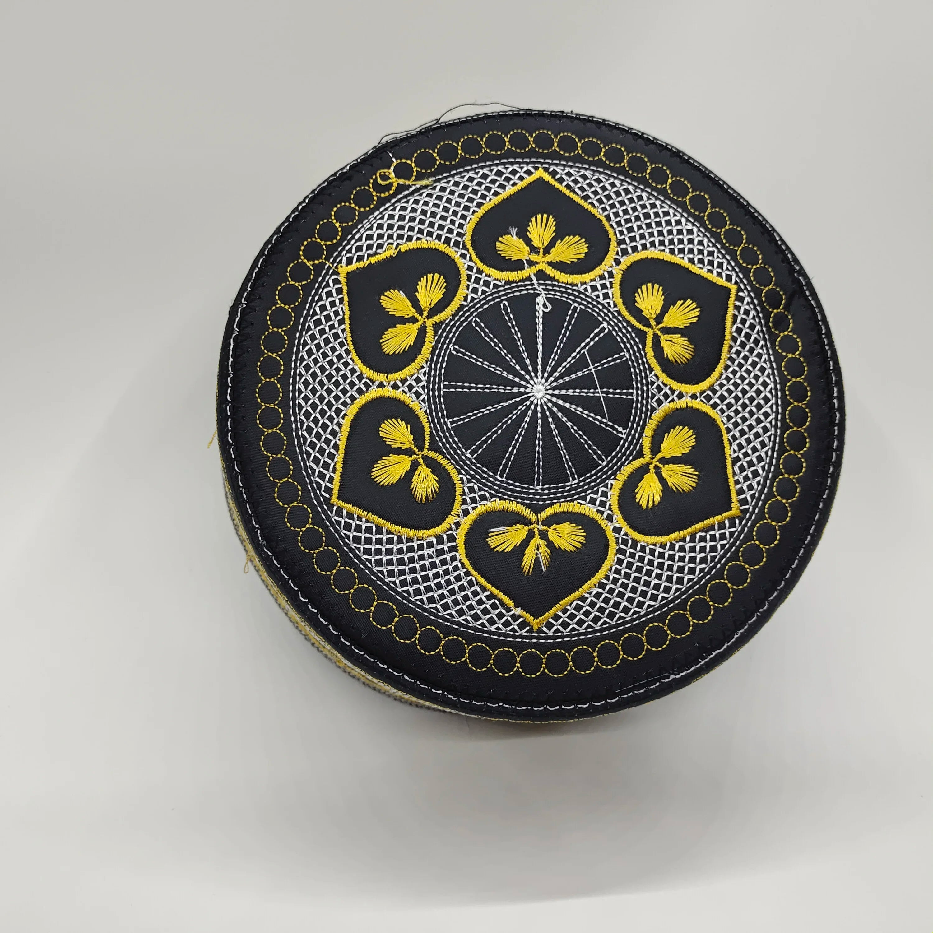 Muslim Cap For Men Clothing Turkey Prayer Hats Kufi Embroidery Islamic Saudi New Autumn And Winter Man's Hat