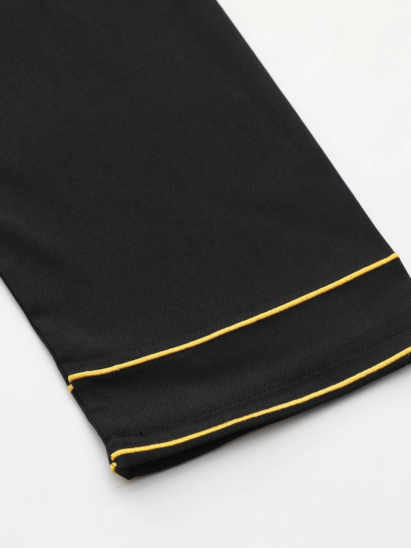 Embroidered Stand Collar Thobe