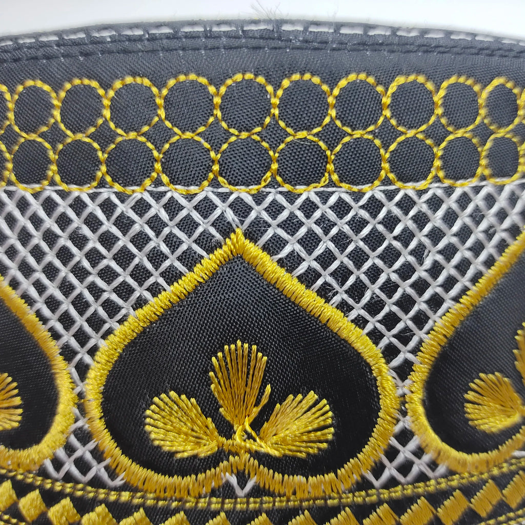 Muslim Cap For Men Clothing Turkey Prayer Hats Kufi Embroidery Islamic Saudi New Autumn And Winter Man's Hat